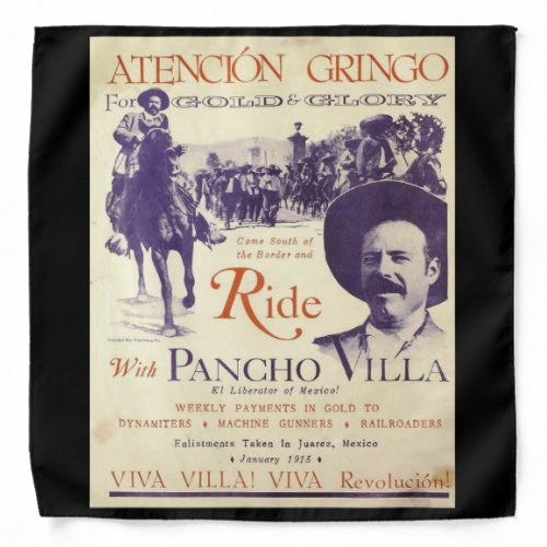 Pancho Villa Bandana