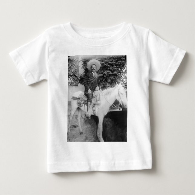 Pancho Villa Mexican Revolutionary General Baby T-Shirt (Front)