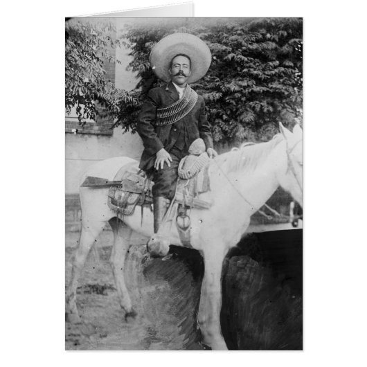Pancho Villa Mexican Revolutionary General Cards (Front)