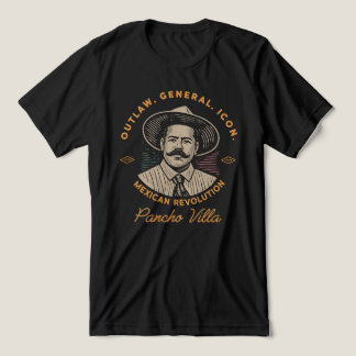 Pancho Villa – Outlaw. General. Icon Tri-Blend Shirt