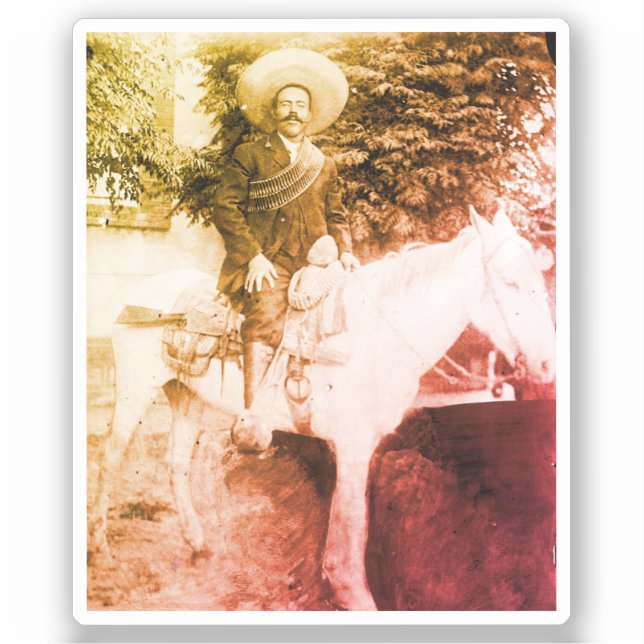 Pancho Villa Sticker (Front)