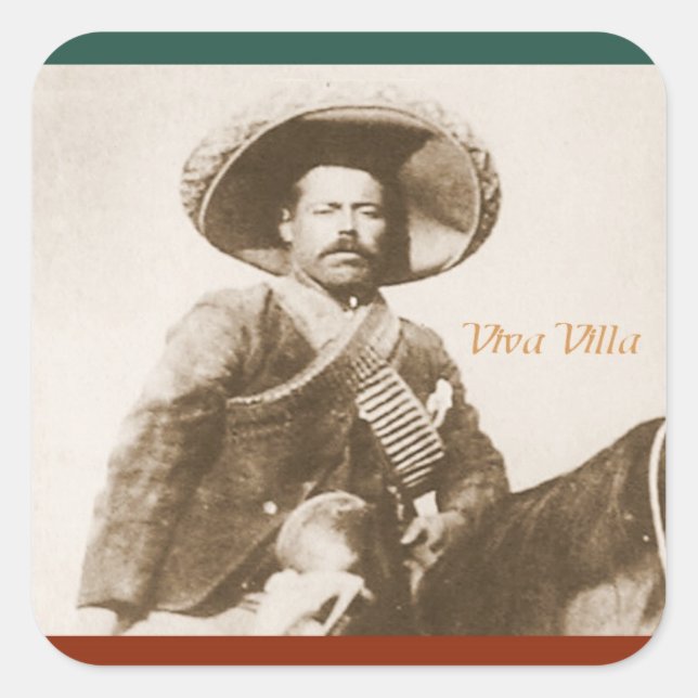 Pancho Villa sticker (Front)