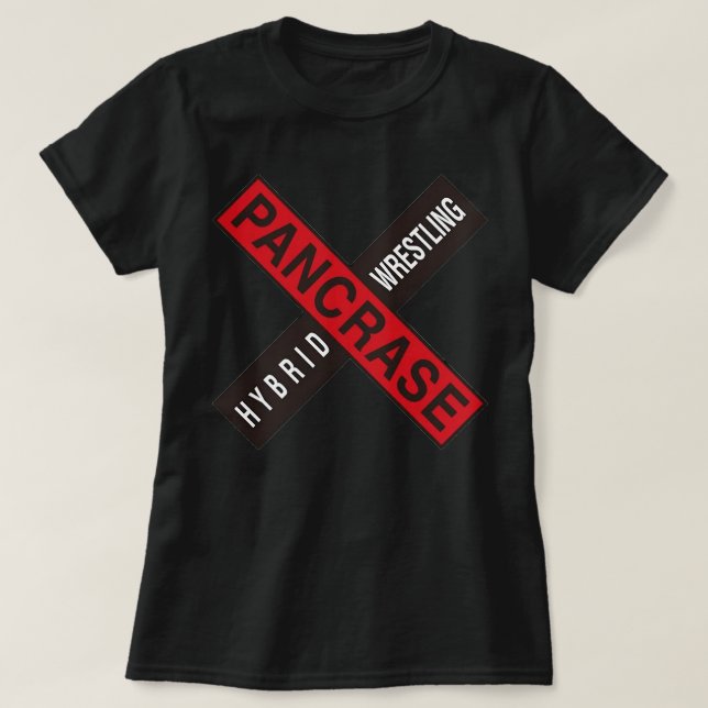 Pancrase Hybrid Wrestling Essential T Shirt (Design Front)