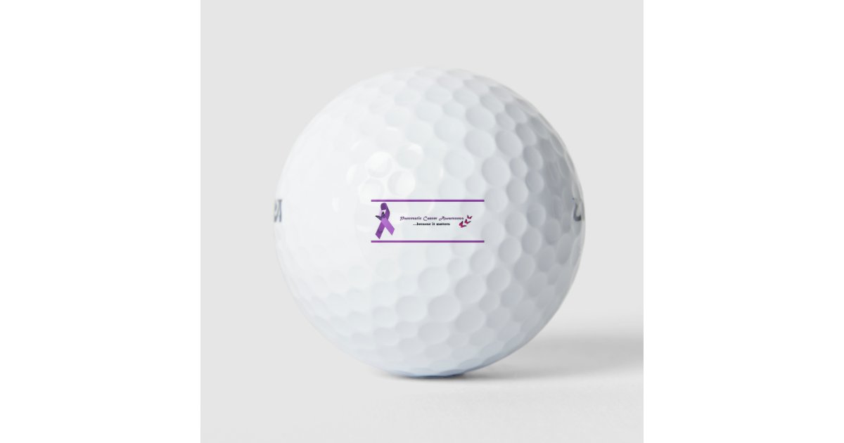 Pancreas Cancer Awareness Golf Balls Zazzle