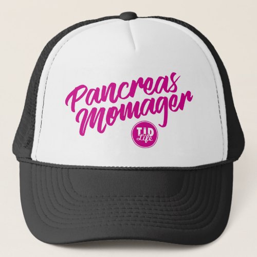Pancreas Momager Kiss Trucker Hat