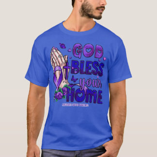 Pancreatic Awareness Awareness god bless faith hop T-Shirt