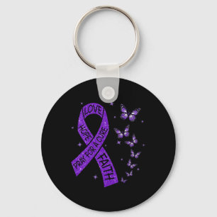 Pancreatic Cancer Awareness2 Keychain