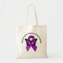 Pancreatic Cancer Awareness | Butterfly   Tote Bag