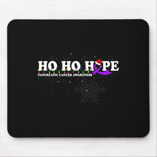 PANCREATIC CANCER AWARENESS Flower We Dont Know H Mouse Pad