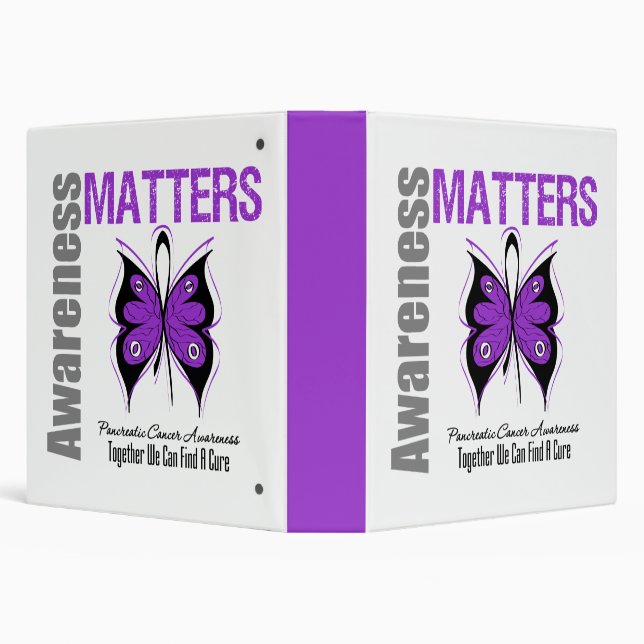 Pancreatic Cancer Awareness Matters Binder (Background)