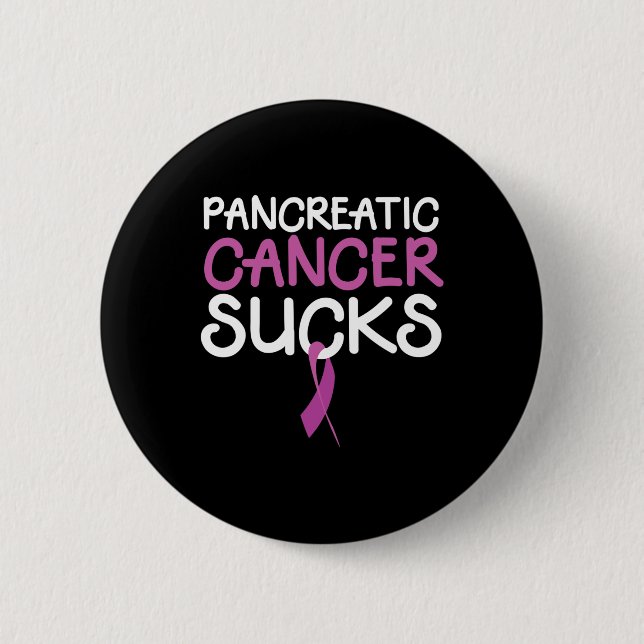 Pancreatic Cancer Awareness Month November  Button (Front)