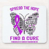 Pancreatic Cancer Awareness Month Ribbon Gifts Mouse Pad