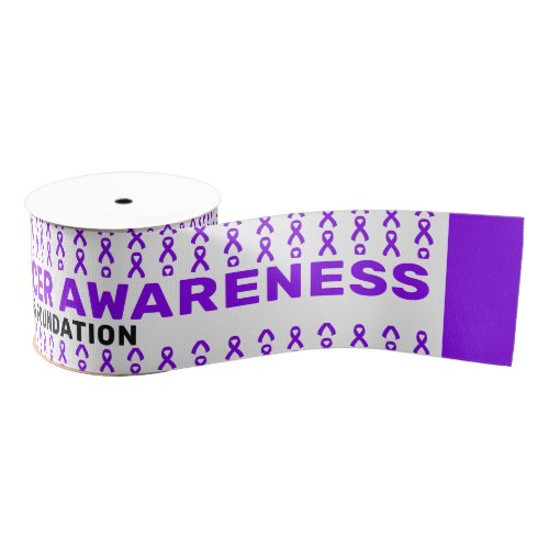 Pancreatic Cancer Awareness Pattern Ribbon