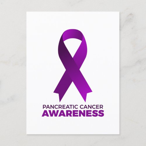 Pancreatic Cancer Awareness Postcard