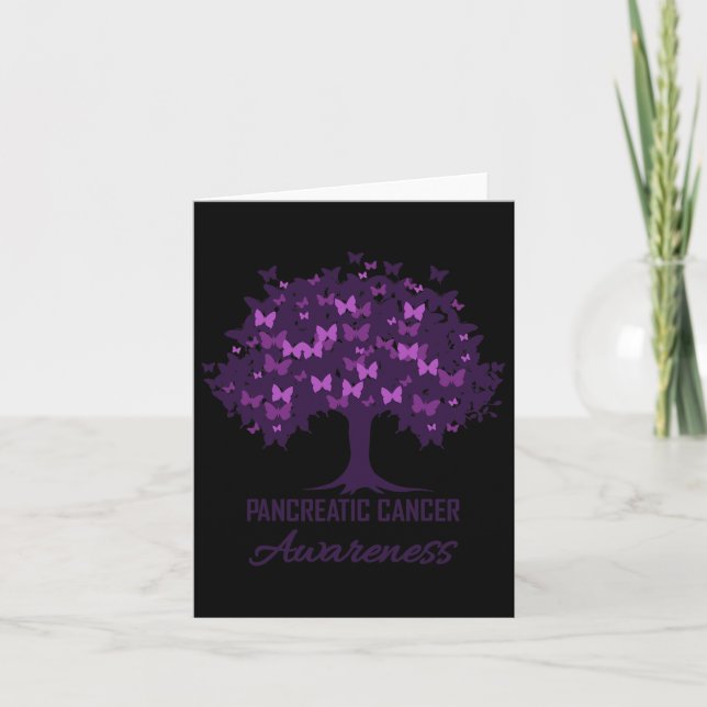 Pancreatic Cancer Awareness World Cancer Day Mom  Card (Front)
