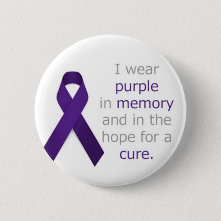 Pancreatic Cancer Badge Button | Zazzle