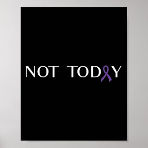 Pancreatic Cancer Fight Cancer Ribbon 16  Poster