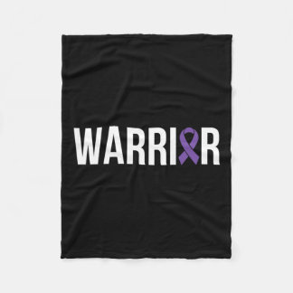 Pancreatic Cancer Fight Cancer Ribbon 4  Fleece Blanket