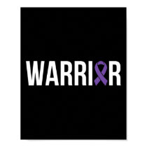 Pancreatic Cancer Fight Cancer Ribbon 4 Poster