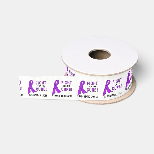 Pancreatic Cancer Fight for the Cure 1.5" Grosgrain Ribbon (Spool)
