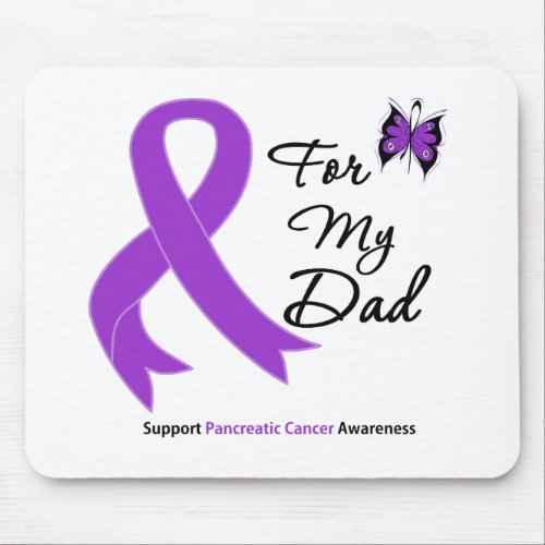 Pancreatic Cancer For My Dad Mouse Pad