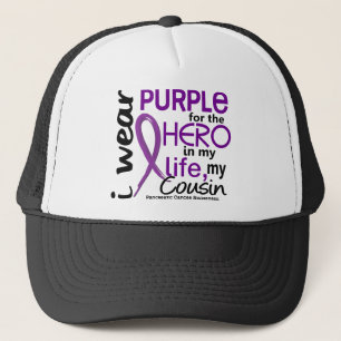 Pancreatic Cancer For My Hero My Cousin 2 Trucker Hat