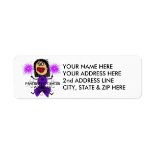 Pancreatic Cancer Guardian Angel Label