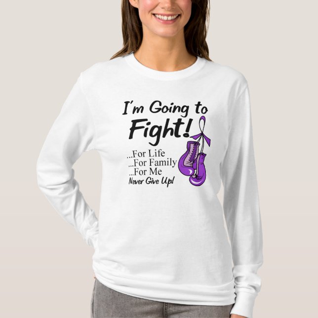 Pancreatic Cancer  I am Going To Fight. T-Shirt (Front)