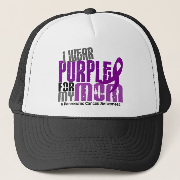 Pancreatic Cancer I Wear Purple For My 