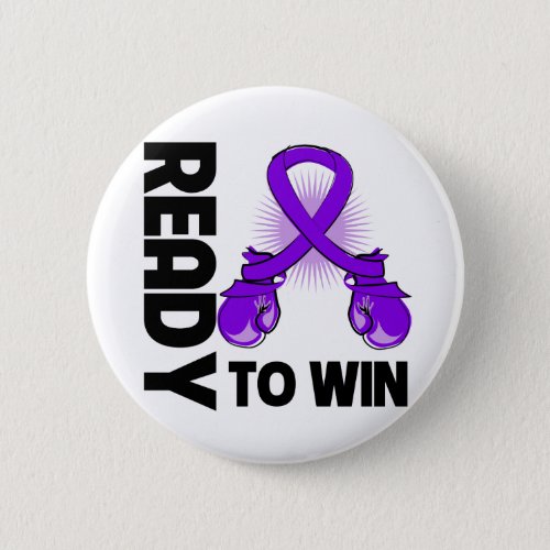 Pancreatic Cancer Ready To Win Pinback Button