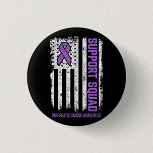 Pancreatic Cancer Support Squad Pancreatic Cancer  Button