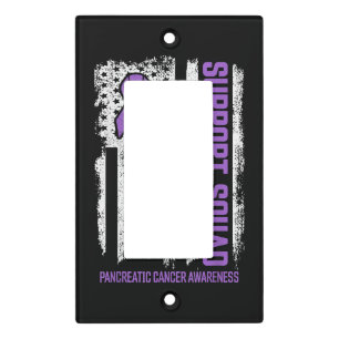 Pancreatic Cancer Support Squad Pancreatic Cancer Light Switch Cover