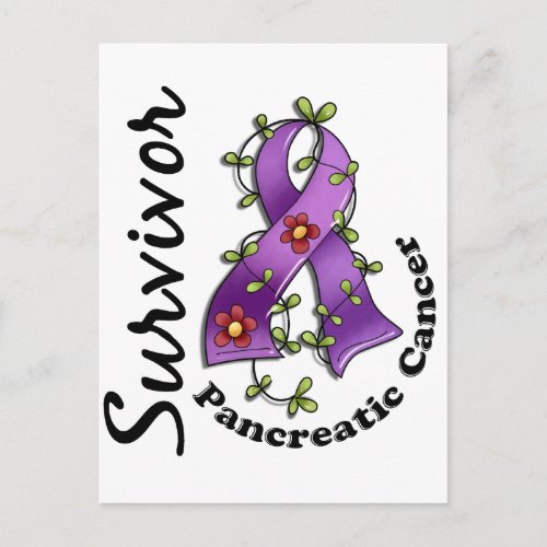Pancreatic Cancer Survivor 15 Postcard