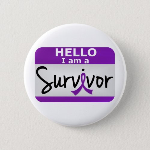 Pancreatic Cancer Survivor 24png Button