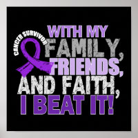 Pancreatic Cancer Survivor Family Friends Faith