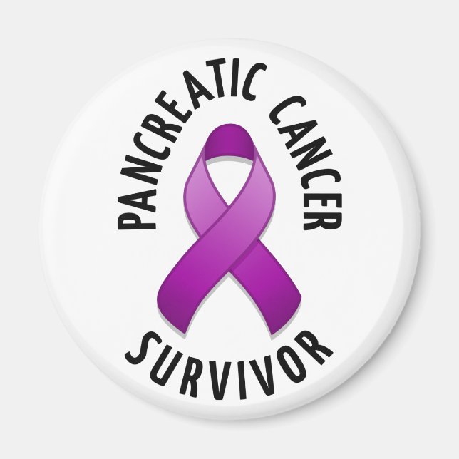 Pancreatic Cancer Survivor Magnet (Front)