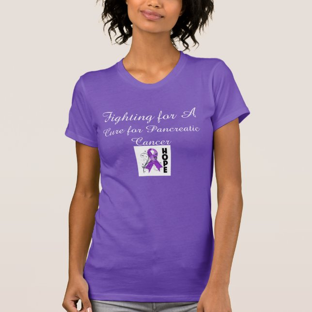 Pancreatic Cancer T-Shirt (Front)