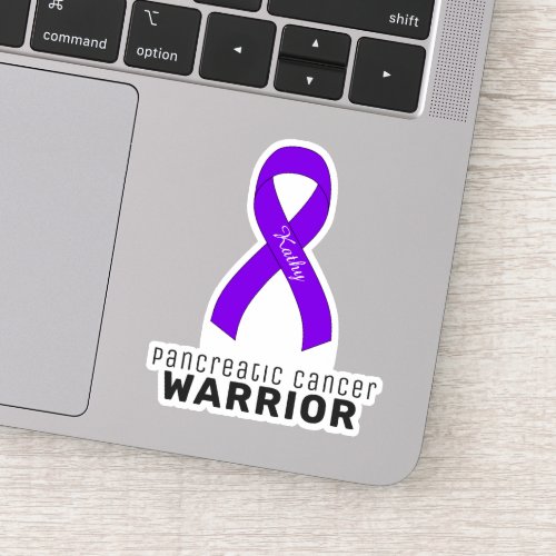Pancreatic Cancer Vinyl Sticker