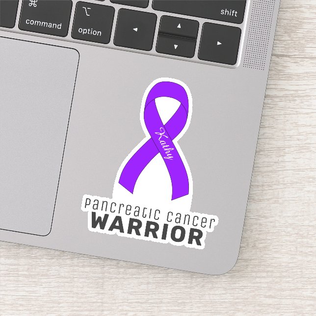 Pancreatic Cancer Vinyl Sticker (Detail)
