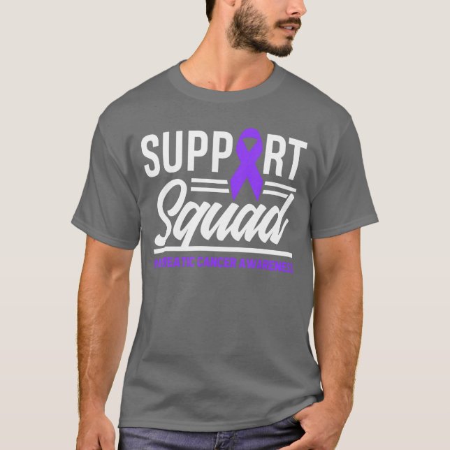 Pancreatic Support Squad Pancreatic Awareness 1 T-Shirt (Front)