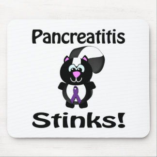 Pancreatitis Stinks Skunk Awareness Design Mouse Pad