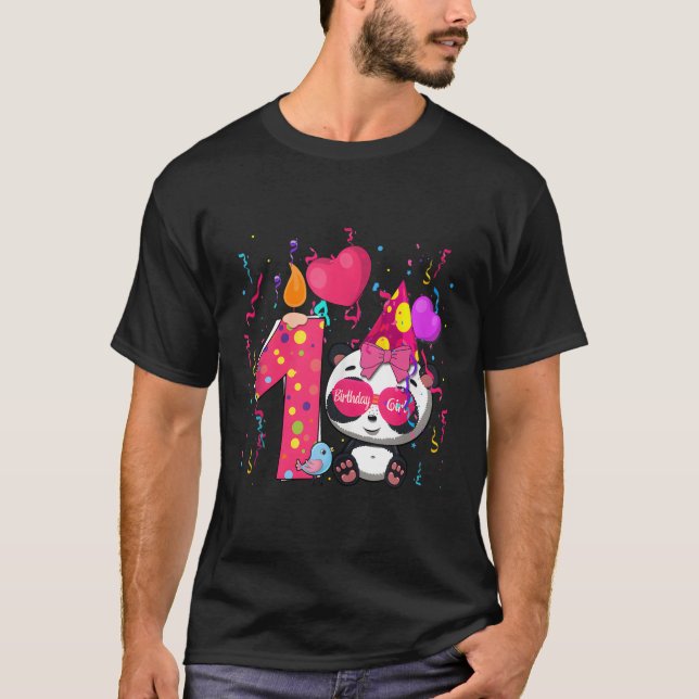 Panda 1St I'M 1 T-Shirt (Front)