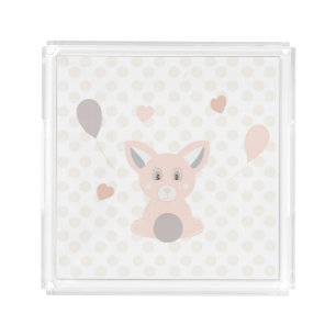 Panda Acrylic Tray