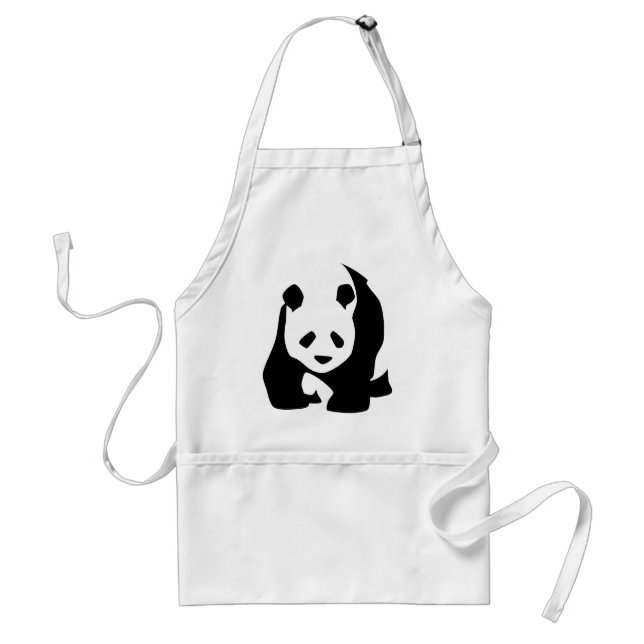 Panda Adult Apron (Front)