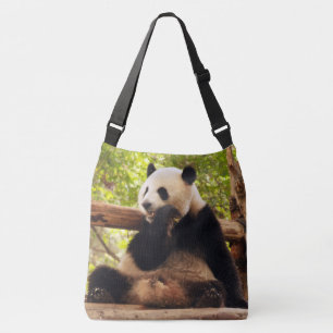 Panda All-Over-Print Cross Body Bag