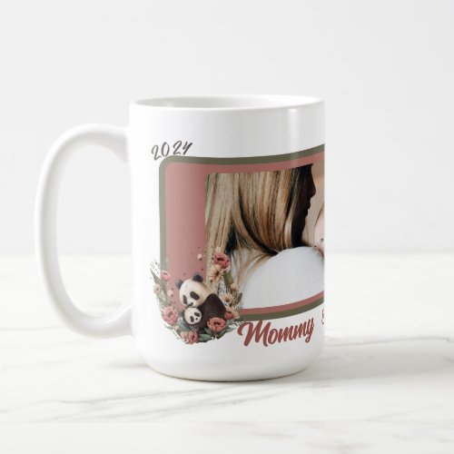 Panda and Cub Our FIrst Mothers Day Together Coffee Mug