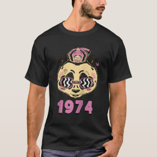 Panda Animal Awesome Since 1974 Baseball T-Shirt