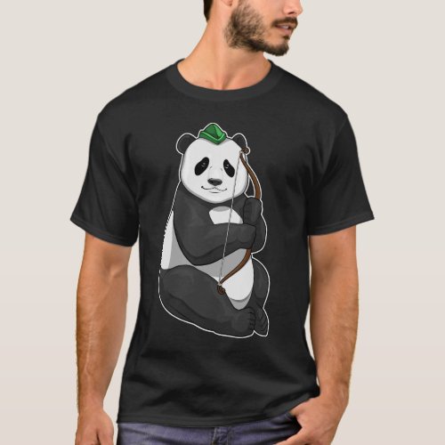 Panda Archer Bow T_Shirt