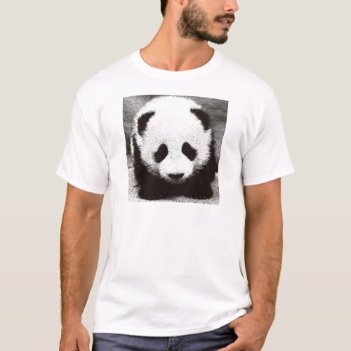 Panda Artwork T_Shirt