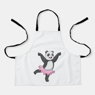 Panda as Ballerina at Ballet Apron